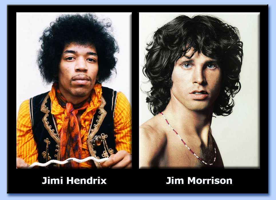 jimi hendrix - jim morrison