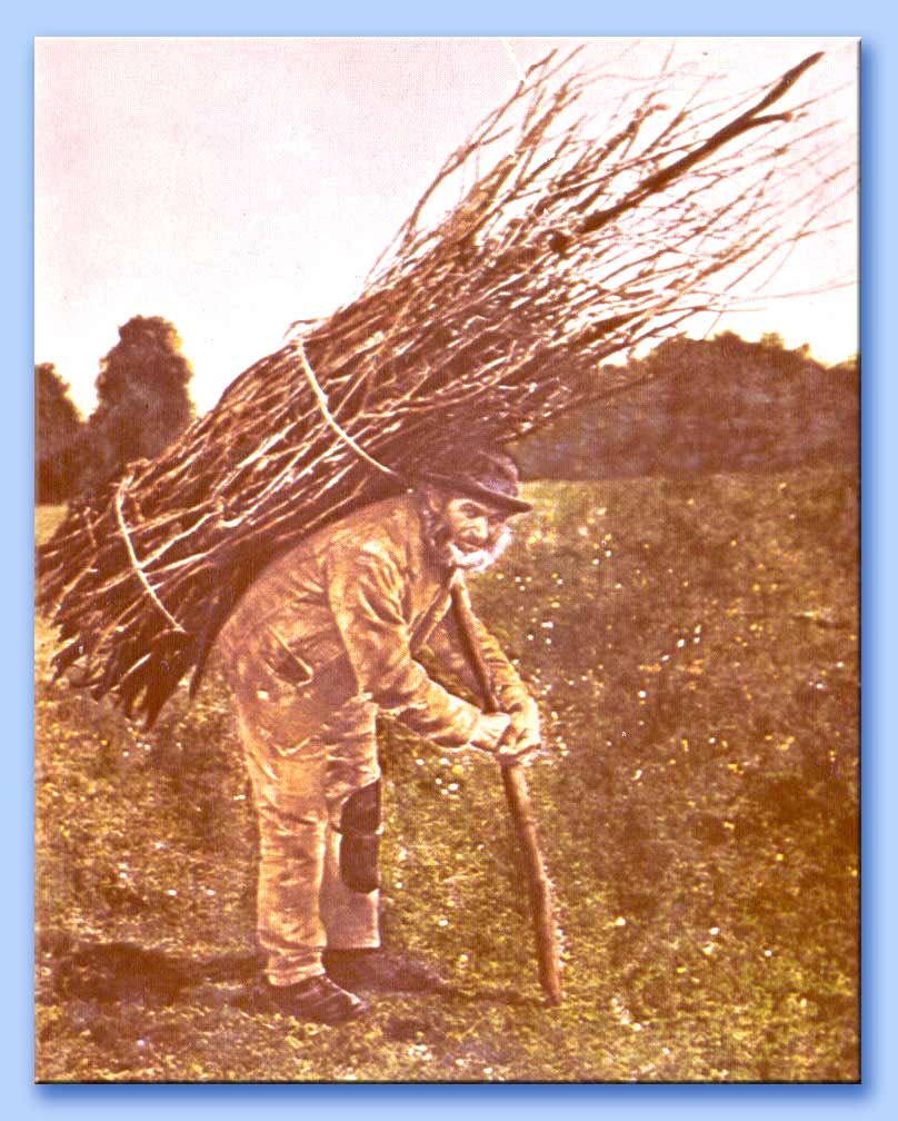 vecchio che appare sulla copertina del IV album degli zeppelin