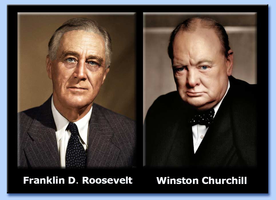 roosevelt - churchill
