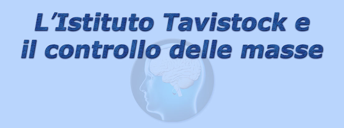 titolo l'istituto tavistock e il controllo delle masse